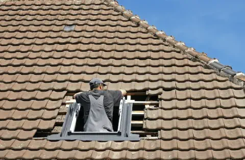 Pose de velux à Touvois